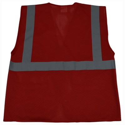 Red Mesh Rigger Safety Vest