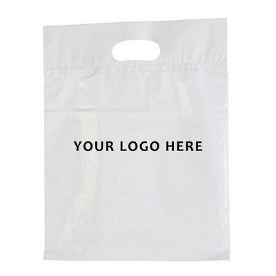 Die Cut Plastic Handle Bag