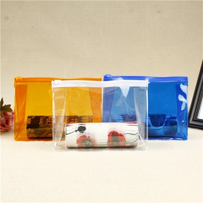 12 x 15" Translucent Storage Bag Waterproof Zip-Lock Bag Colorful Seal Storage Bag