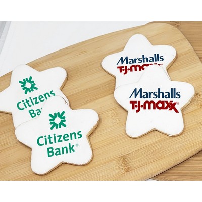 4" Star Logo Sugar Cookie