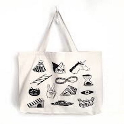 12 oz Cotton Canvas Tote Bag -15" x 16"