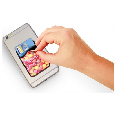 2" 1 Cell Phone Wallet w/ & Removable Cleaning Insert