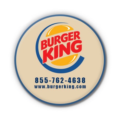 6" Circle Indoor Magnets - 20 Mil - 4 Color Process