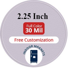 Magnet - 2.25" Diameter Circle - 30 Mil