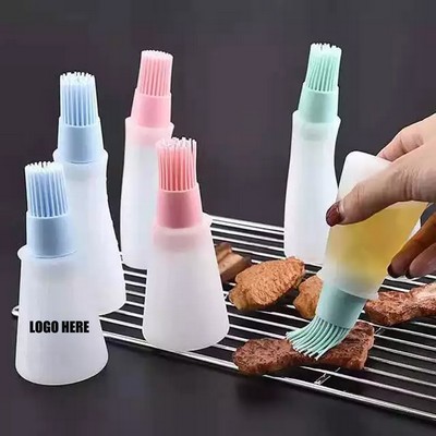 Silicone BBQ Bottles w/Basting Brushes