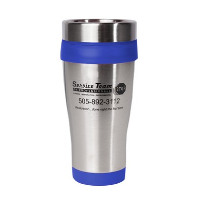 16 Oz. Commuter Stainless Steel Travel Mug