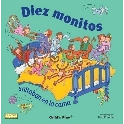 Diez Monitos Saltaban en la cama (Spanish Edition) (Spanish Edition) - 9781