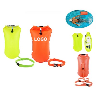Inflatable Floating Swim Buoy / Waterproof Dry Bag