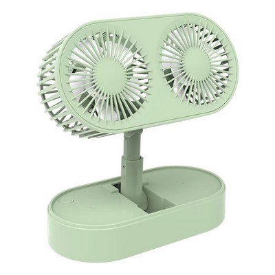Dual Motor USB Silent Desktop fans