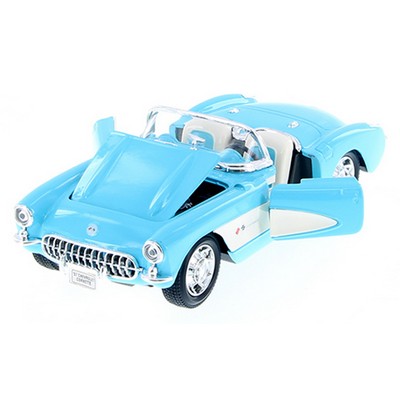 7" 1957 Chevy Corvette Convertible Diecast