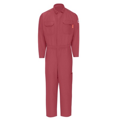 Bulwark™ iQ Series® Men's Midweight Mobility Coverall - Red