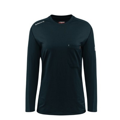 Bulwark™ Women's Flex Knit Tee - Navy Blue