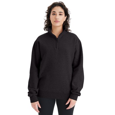 Champion® Unisex Powerblend Quarter-Zip Pullover