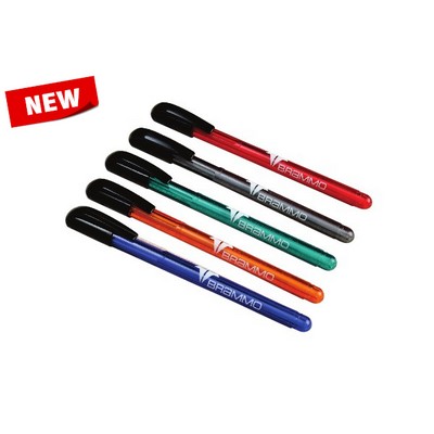 Plastic Cap & Barrel Ball Point Pen