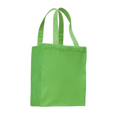 Canvas Gusset Shopping Tote Bag