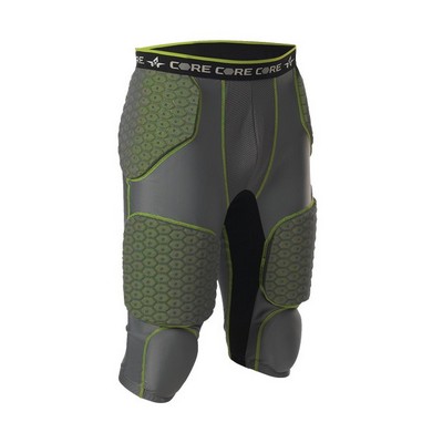 Alleson Athletic Youth Vortex 7-Padded Integrated Football Girdle