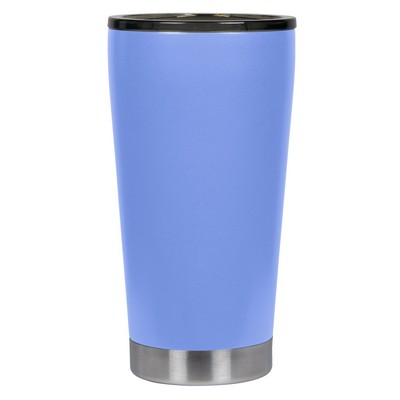 16oz Periwinkle Tumbler with Smoke Cap