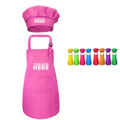 Apron w/Hat Set For Kids