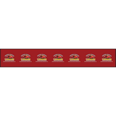 4' x 25' 9 Oz. Mesh Scrim Vinyl Banner