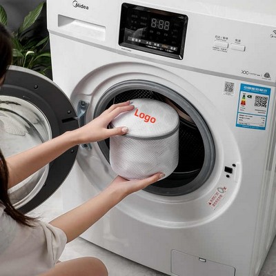 Honeycomb Mesh Delicates Laundry Bag With Auto-Lock Zipper