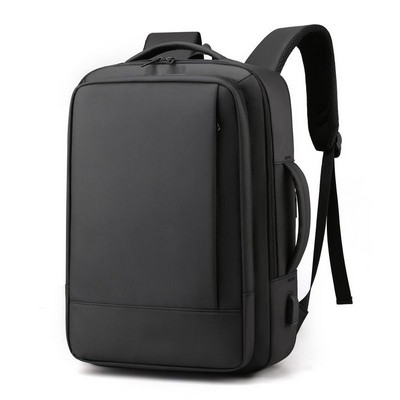 Antisplash Travel Backpack with USB Charging Port