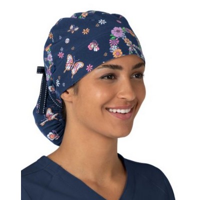 Zoe+Chloe™ Tie-Back Ponytail Scrub Cap