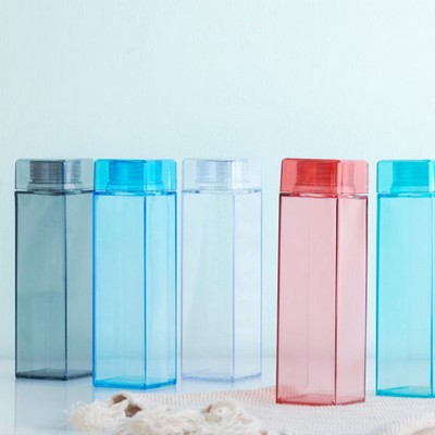 Square Shape Tritan Water Bottle