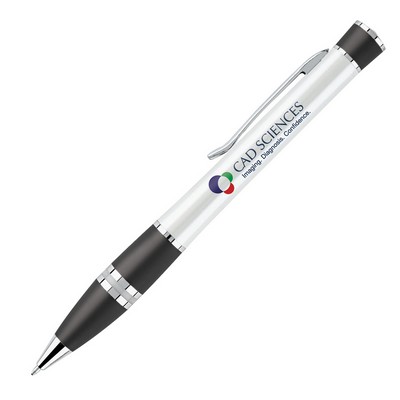 Clarion-II Twist Action Ballpoint Pen w/Chrome Accents