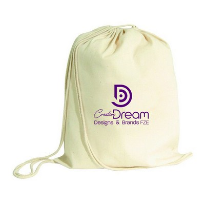 Terra Cotton Drawstring Bag
