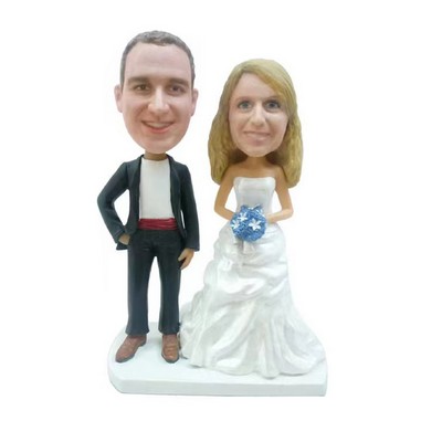 Memorial Custom Bobblehead Figurine (7")