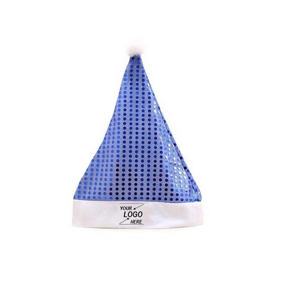 Sparkling Sequin Santa Hat