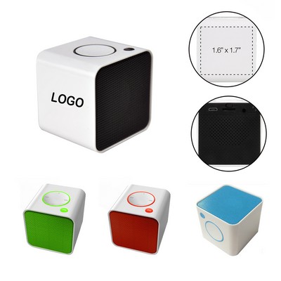 Cube Wireless Speaker With Microphone