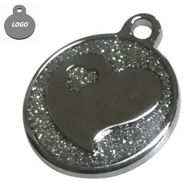 Heart-shaped Pet Tag