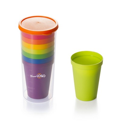 7-Piece Plastic Cup
