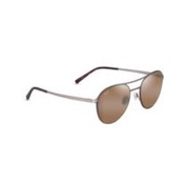 Maui Jim® USA, Inc. Half Moon Sunglasses-Brown/HCL® Bronze