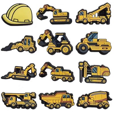 Shoe charms-Engineering Vehicle Series