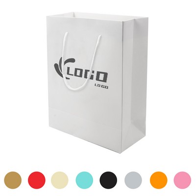 Matte Laminated Tote Bag (8"x10"x4")