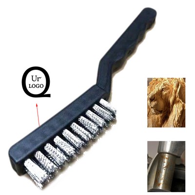 6.69x0.51" Short Handle Golf Club Brush