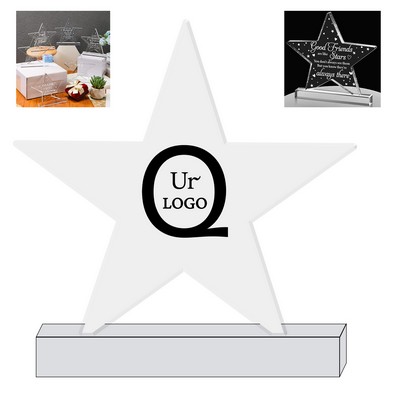 Acrylic Star Award 4.7" High