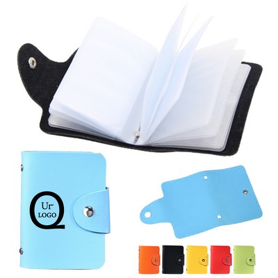Business Card Holder w/ 12 Card Slots