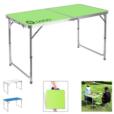 Adjustable Portable Aluminum Picnic Table