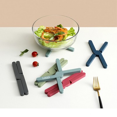 Foldable Silicone Trivet Mats