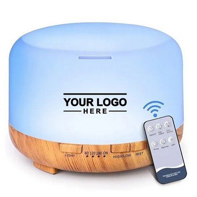 Essential Oil Diffuser with Remote Control for Aromatherapy