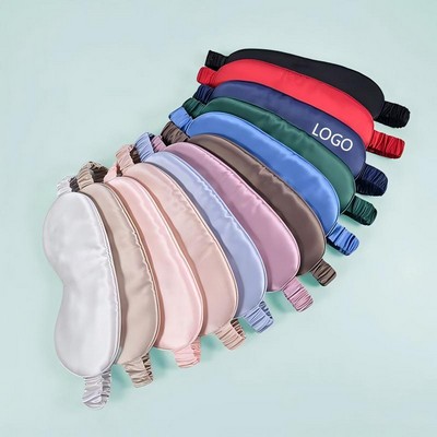 3D Contoured Mulberry Silk Sleep Eye Mask