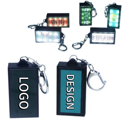LED Billboard Light Key Chain