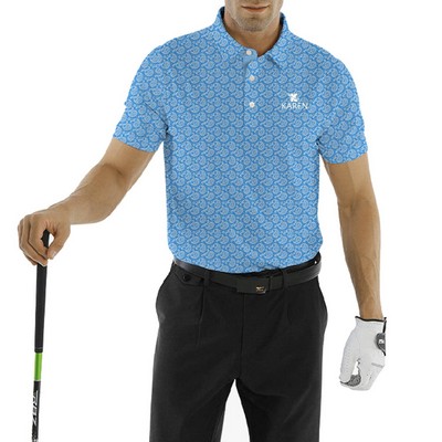Mens Golf Polo Shirts Performance Moisture Wicking
