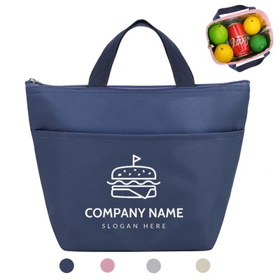 Insulated 300D Oxford Lunch Bag Fits 6 Cans