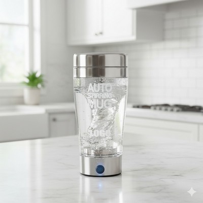 400Ml Clear Stainless Steel Blending Cup Mug