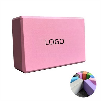 Foam Gym Customized Logo Yoga Block