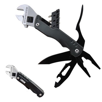 Compact Multi Wrench Tool Kit for Outdoor Adventures